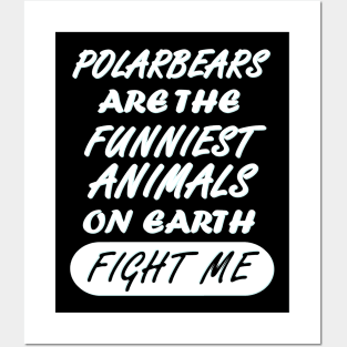 Polar Bear Arctic North Pole Eternal Ice Pole Posters and Art